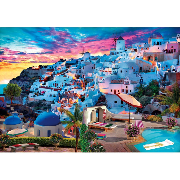 clementoni-greece-view-puzzle-500-teile-49-x-36-cm-panorama-motiv image 2