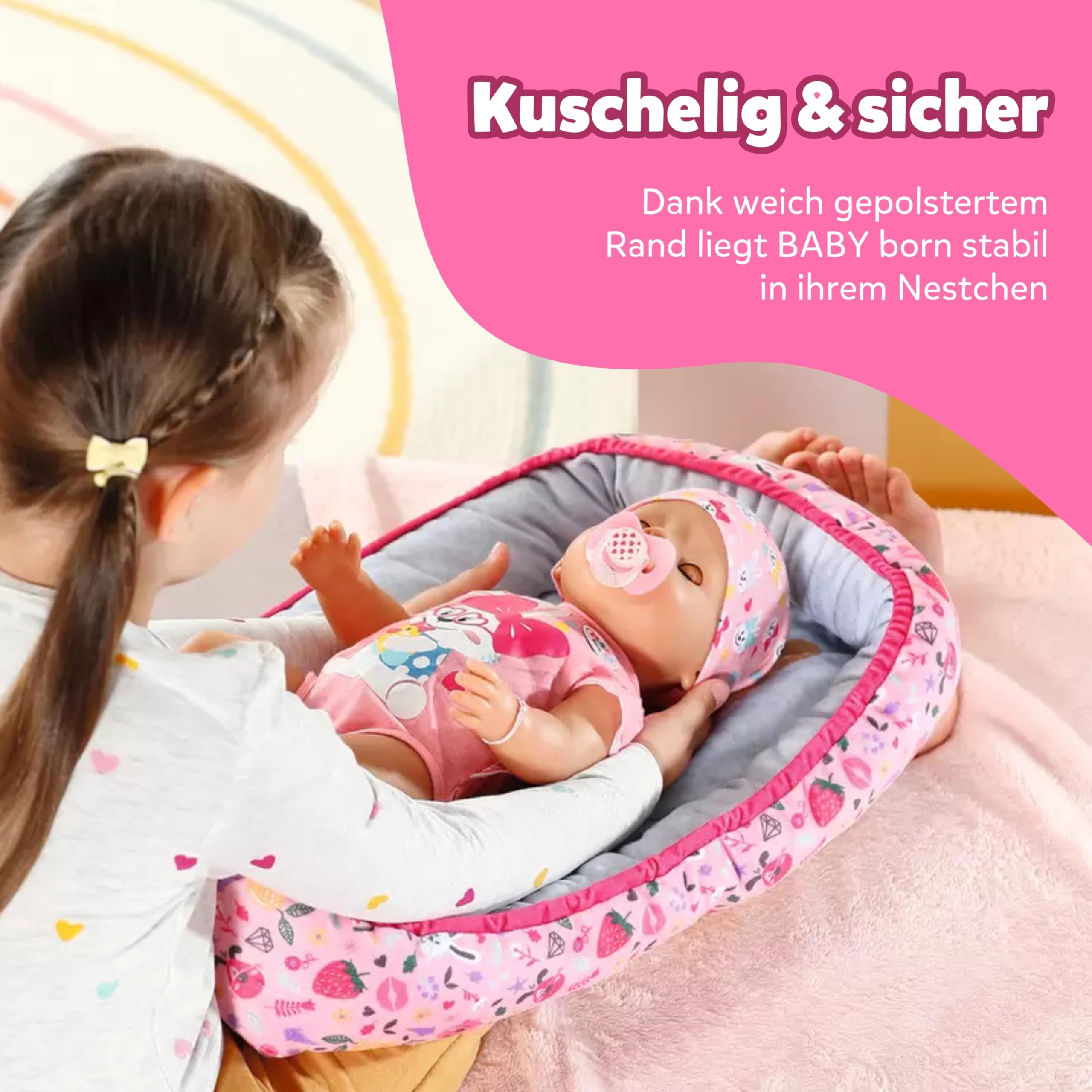 baby-born-baby-nest-puppenbett-f-r-36-cm-und-43-cm-puppen image 4