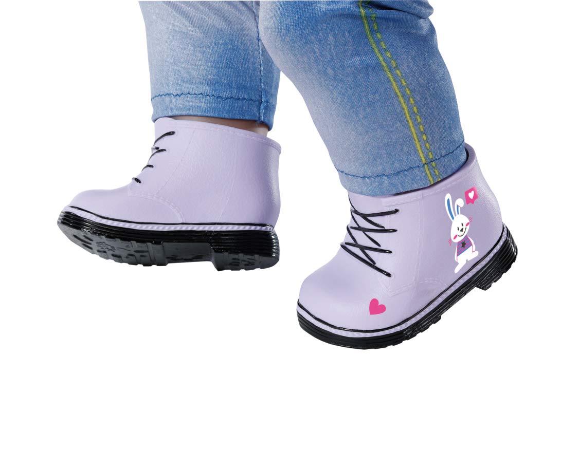 baby-born-zapf-creation-829714-doc-marten-schuhe-43-cm-puppenstiefel image 3