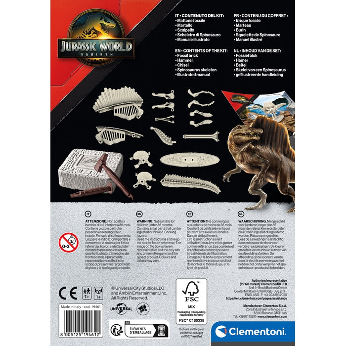 clementoni-science-museum-build-jurassic-world-spinosaurus-ausgrabungsset image 6