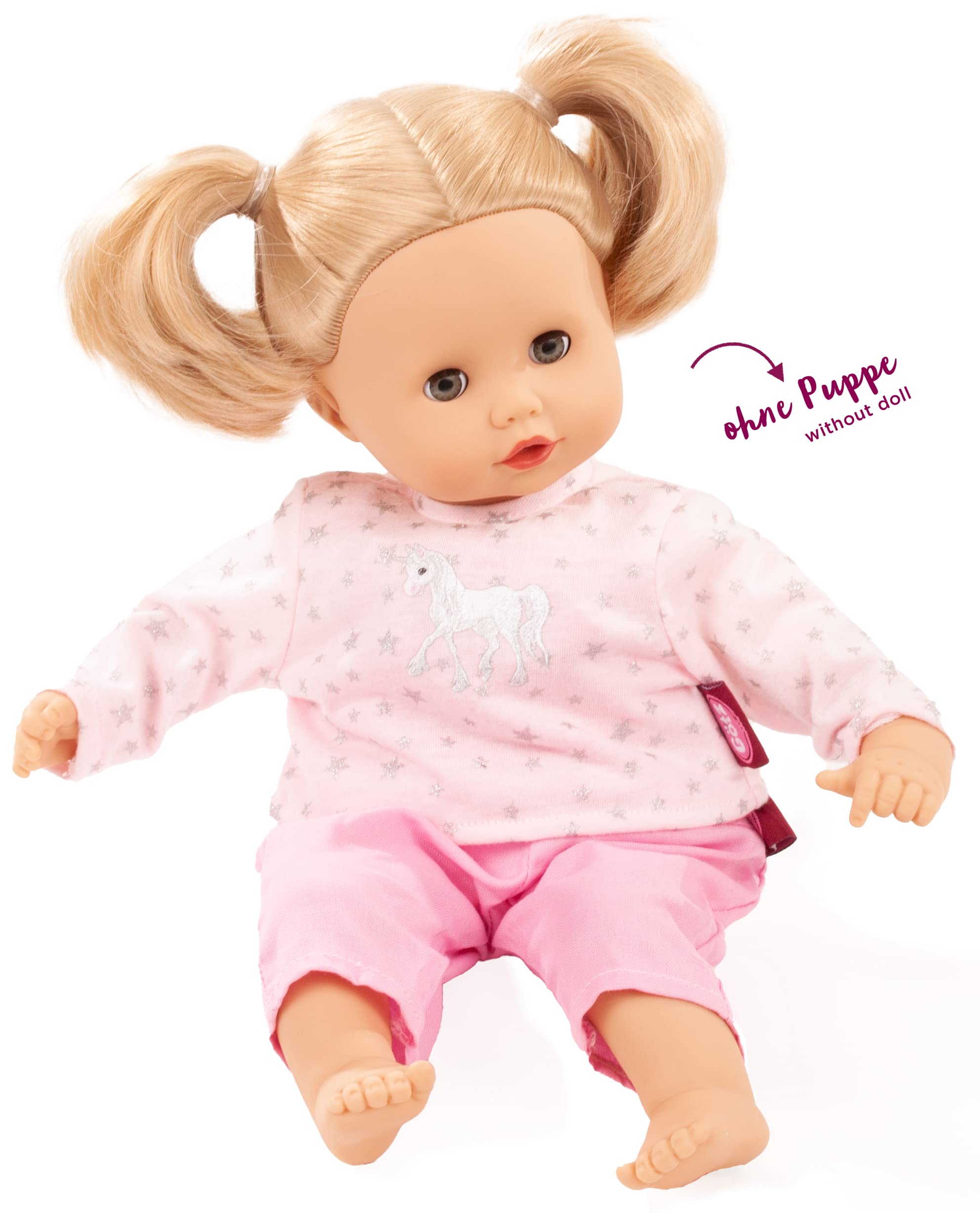 g-tz-3403212-set-sparkling-unicorn-f-r-babypuppen-30-33-cm-2-teilig image 2