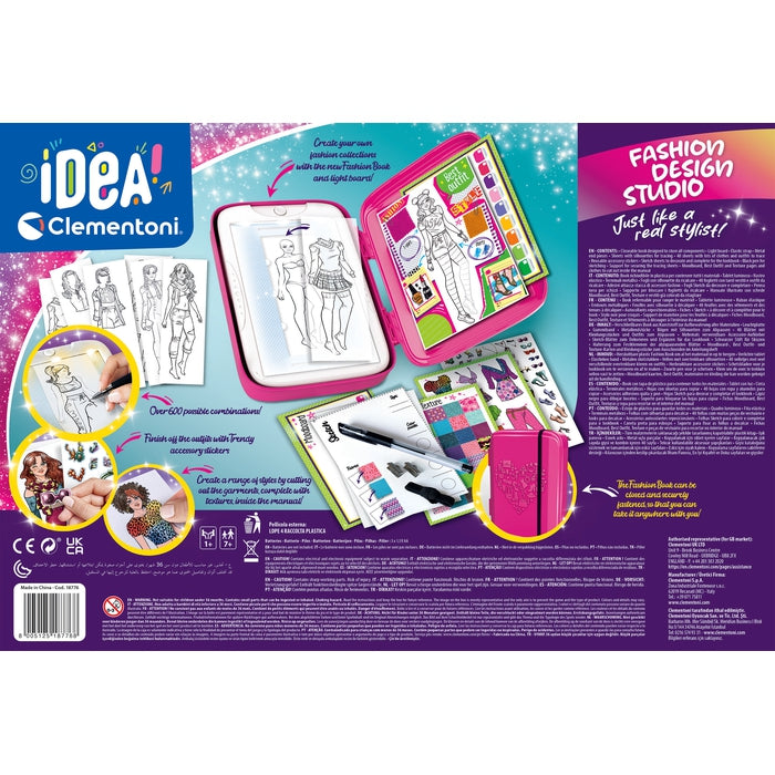 clementoni-idea-fashion-design-studio-mode-atelier-mit-leuchttafel image 6