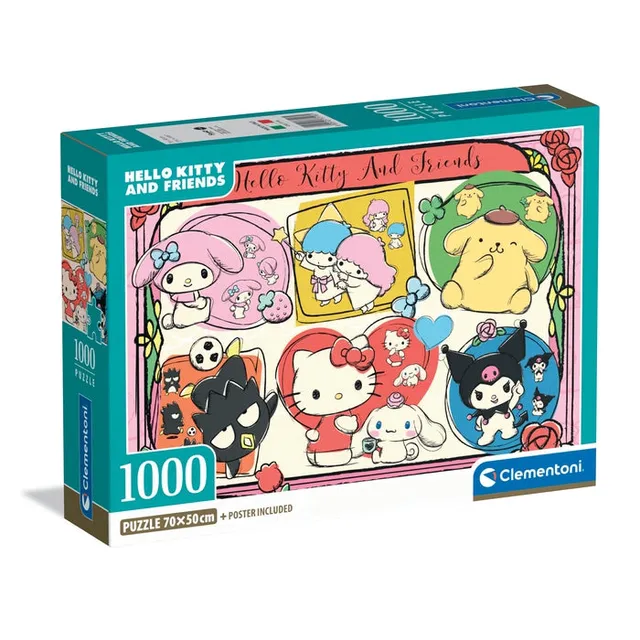 clementoni-hello-kitty-puzzle-1000-teile-70-x-50-cm image 1