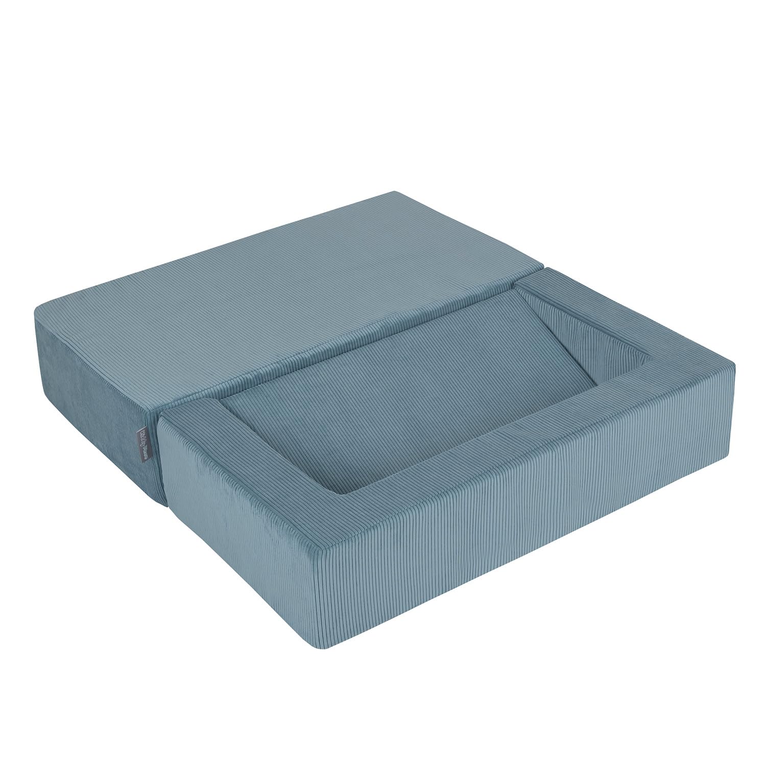 kiddymoon-kindersofa-modular-mit-keil-gerippter-stoff-ohne-b-lle image 7