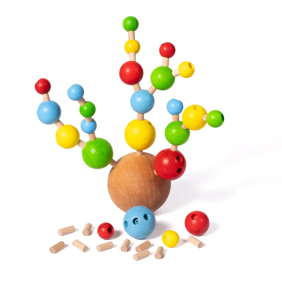 erzi-42273-steckspiel-fr-bel-kugeln-aus-holz-konstruktionsspiel-56-teilig image 1