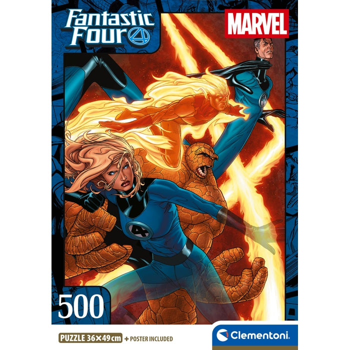 clementoni-fantastic-four-puzzle-500-teile image 4