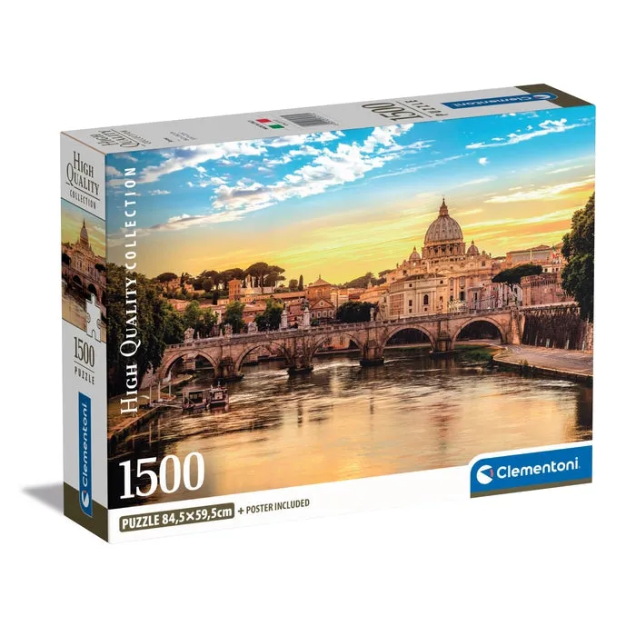 clementoni-puzzle-rome-1500-teile-erwachsenenpuzzle image 1
