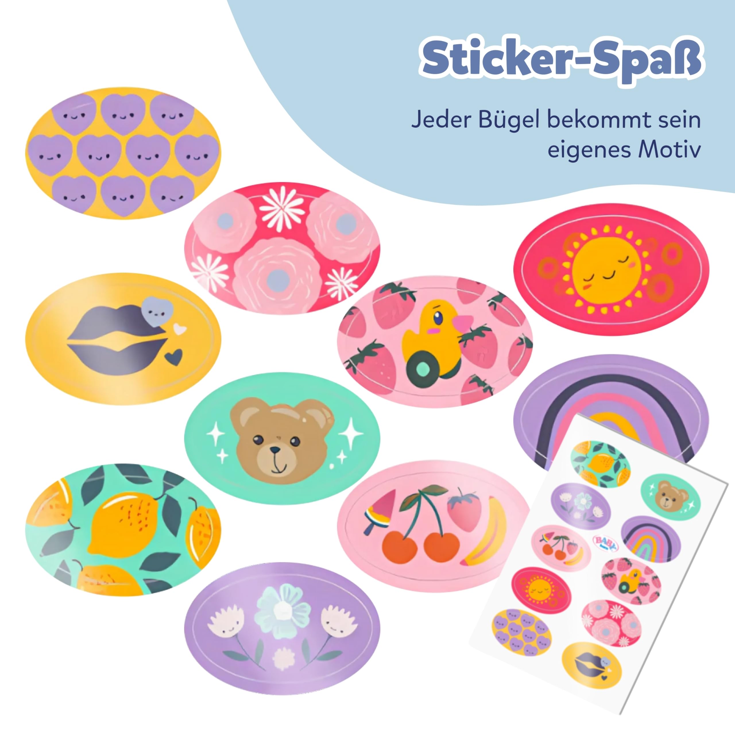 baby-born-kleiderb-gel-5er-set-f-r-43-cm-puppen image 5