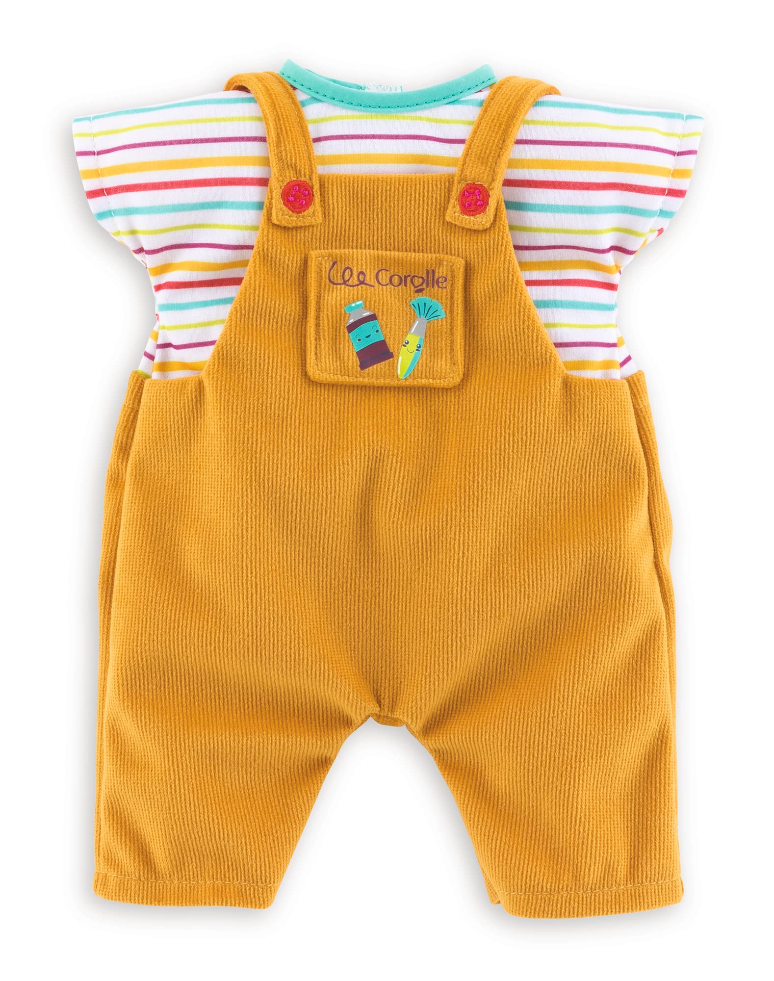corolle-mon-premier-poupon-t-shirt-mit-latzhose-f-r-30-cm-babypuppen image 1