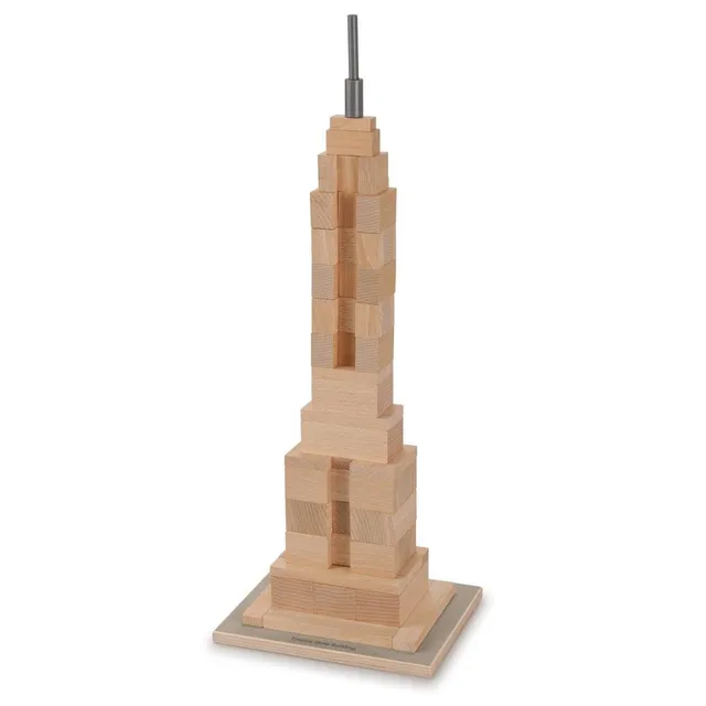 erzi-41305-architect-empire-state-building-holzbaustein-set image 1