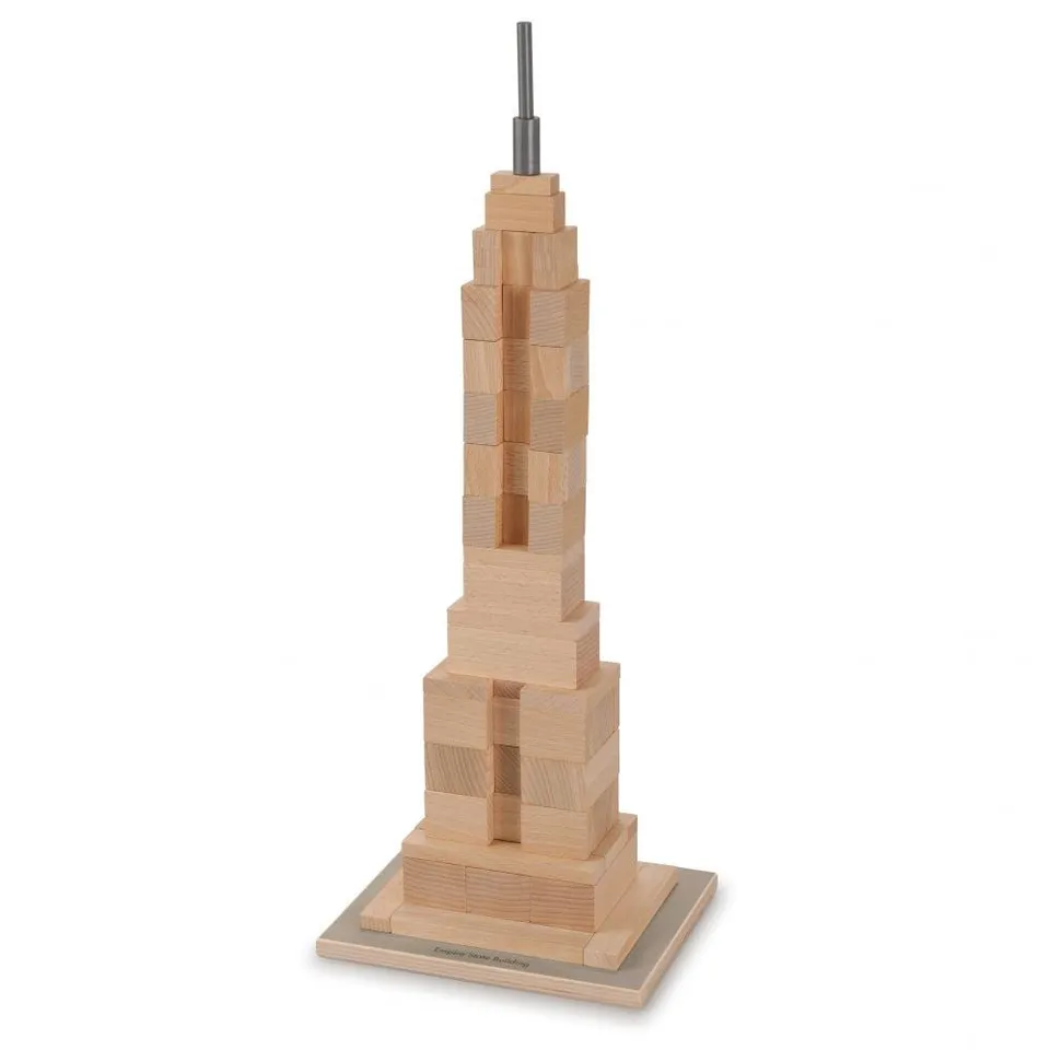 erzi-41305-architect-empire-state-building-holzbaustein-set image 1