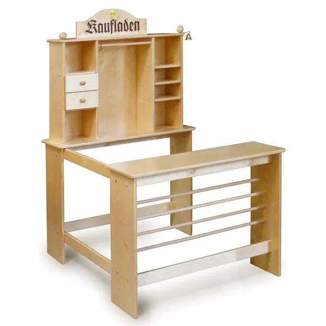 erzi-10060-kaufladen-klassisch-aus-holz-85x100x134-cm image 1