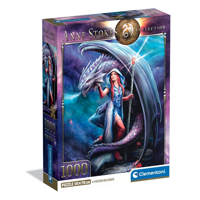 clementoni-anne-stokes-dragon-mage-puzzle-1000-teile image 1