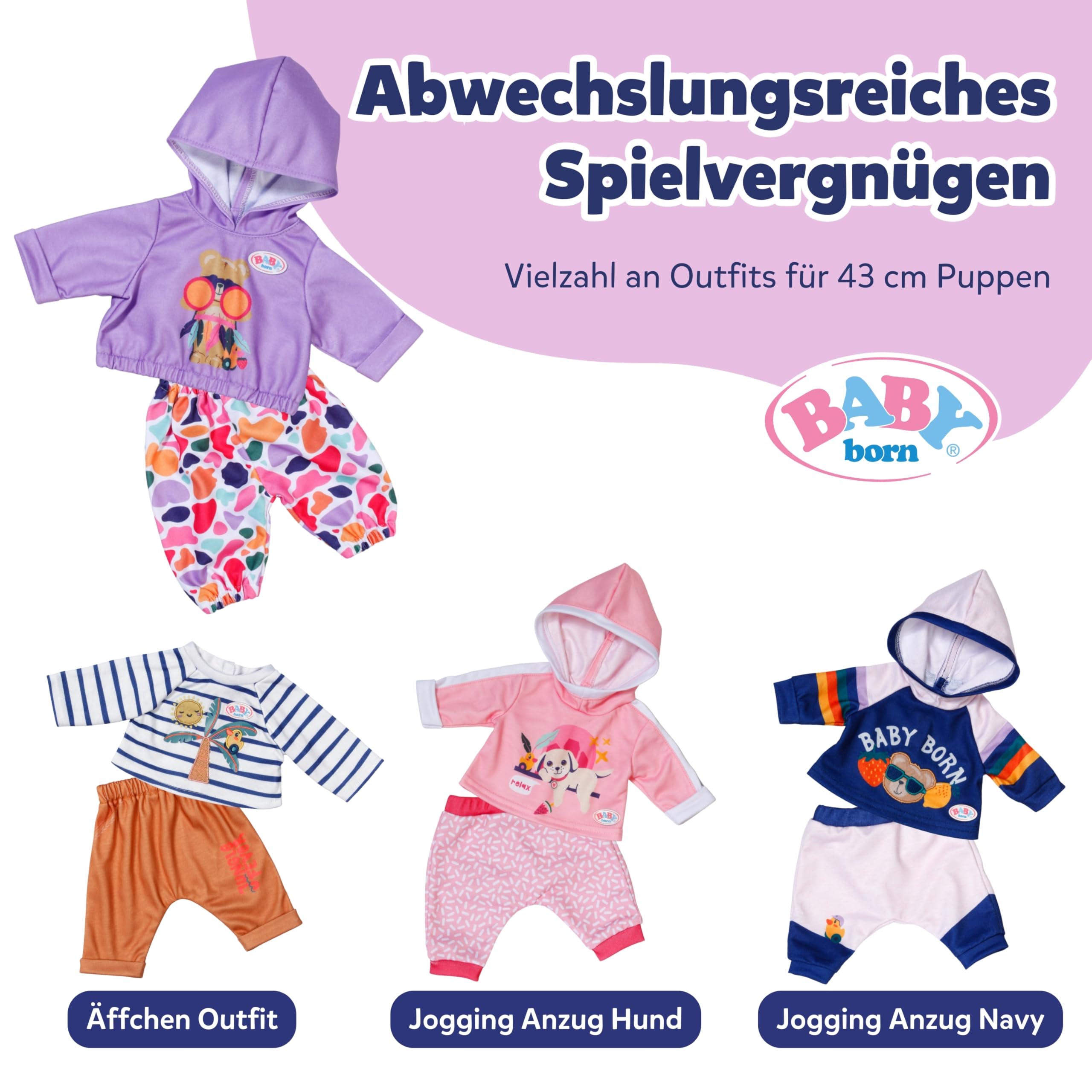 baby-born-hoodie-outfit-oberteil-und-hose-f-r-43-cm-puppen image 6
