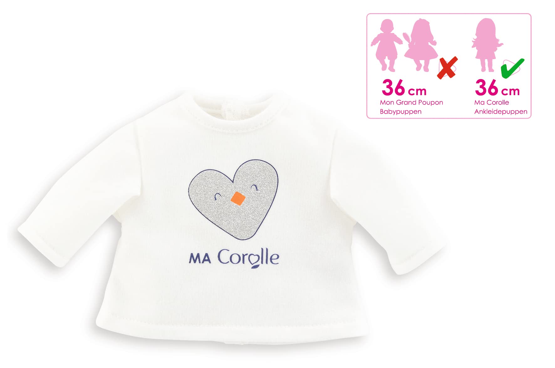 corolle-shirt-puppenkleidung-f-r-36-cm-ma-corolle-puppen image 3