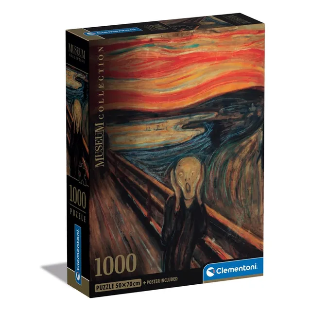 clementoni-munch-the-scream-kunst-puzzle-1000-teile image 1