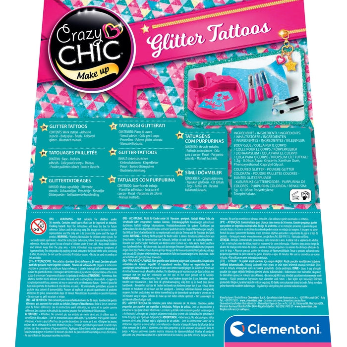 clementoni-crazy-chic-glitzer-tattoos-tattoo-set-f-r-kinder image 3