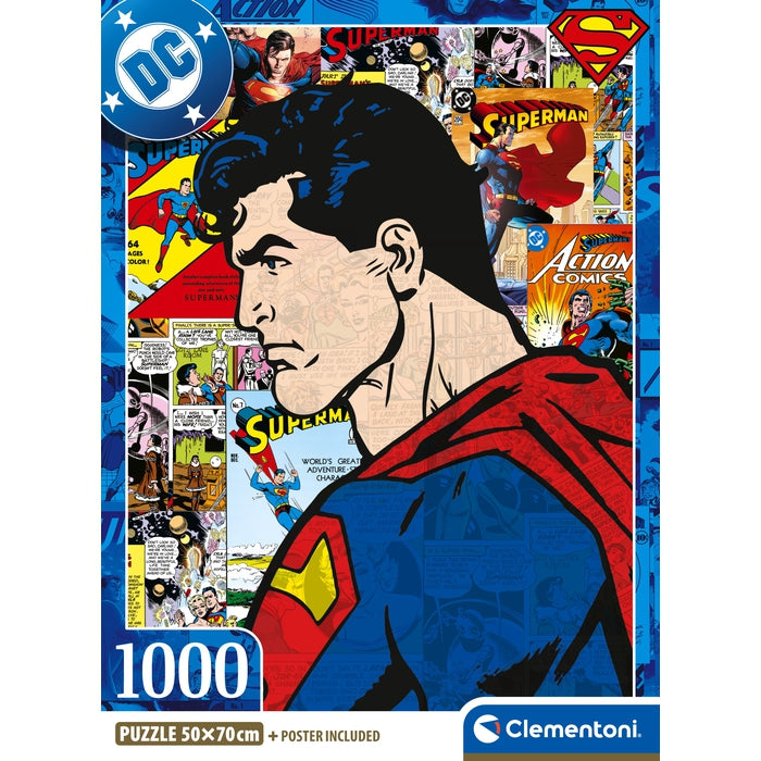 clementoni-superman-puzzle-1000-teile-70-x-50-cm-f-r-erwachsene image 4