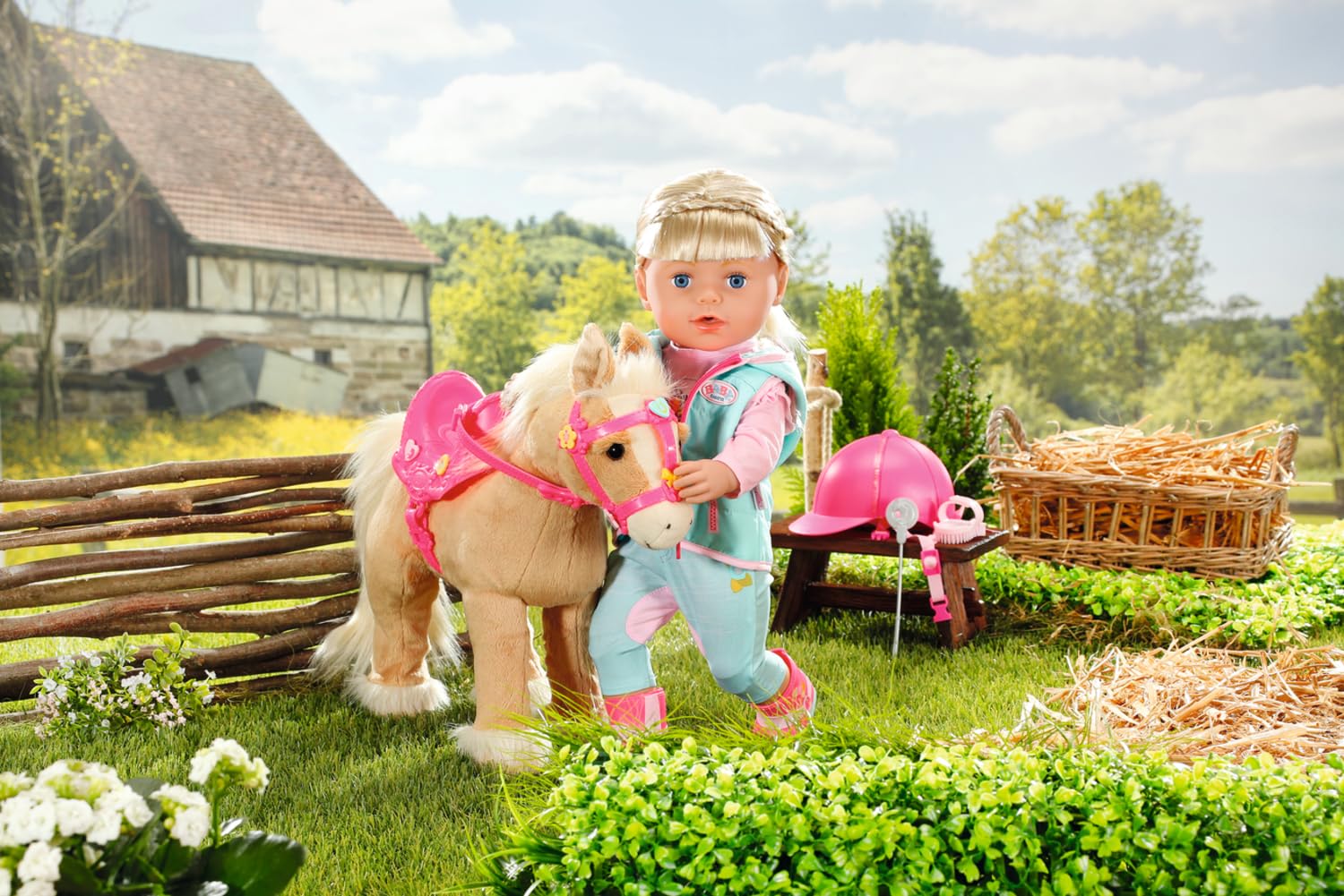baby-born-deluxe-reiter-outfit-43cm-7-teilig-mit-helm-und-stiefeln image 8