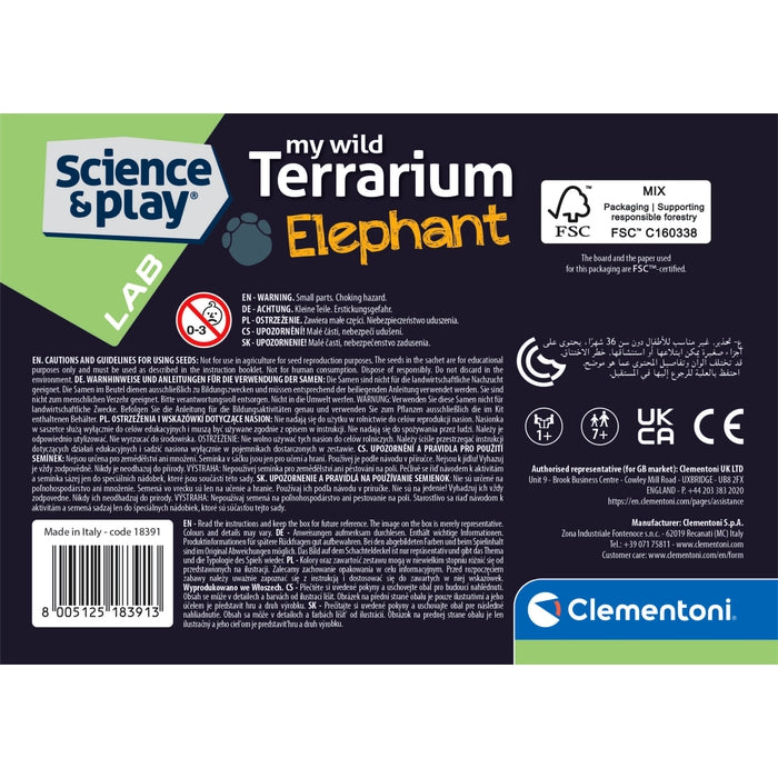 clementoni-galileo-lab-mini-terrarium-elefant image 6