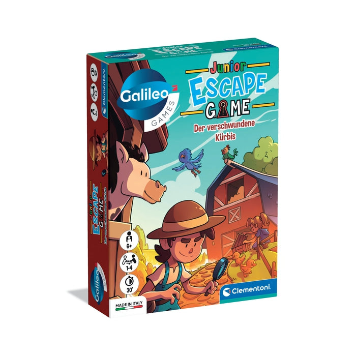 clementoni-galileo-games-escape-game-junior-der-verschwundene-k-rbis image 1