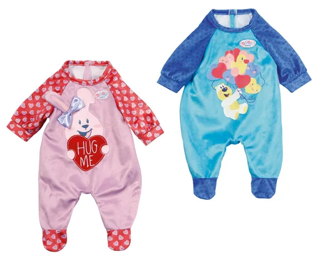 baby-born-strampler-828250-43-cm-puppen-overall-in-blau-oder-rosa-sortiert image 1