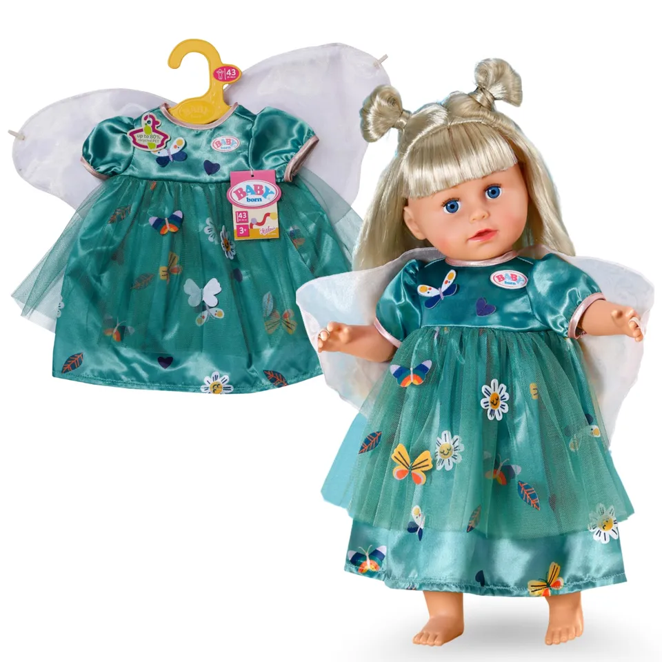 baby-born-feenkleid-mit-fl-geln-f-r-43-cm-puppen image 1
