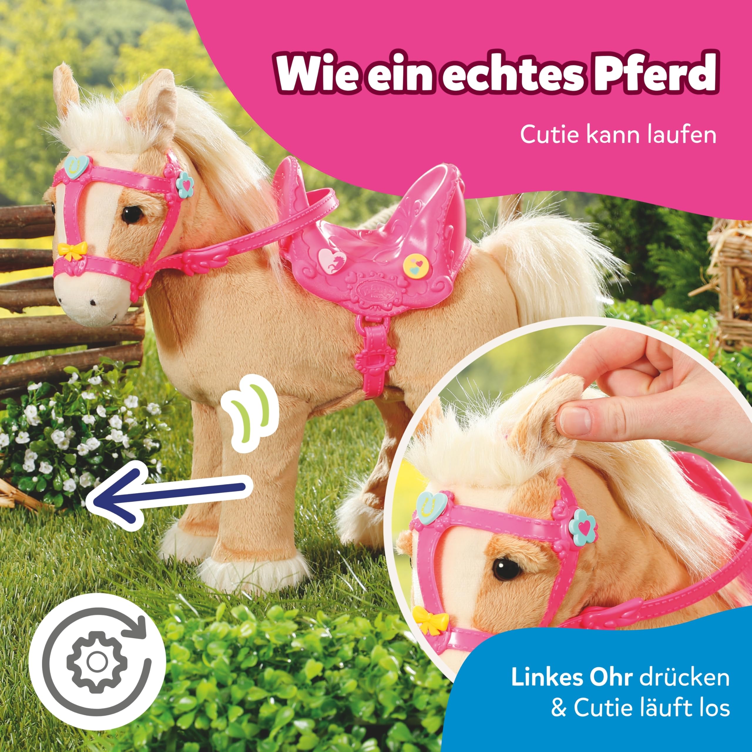 baby-born-mein-pferd-cutie-mit-transportbox-pl-schpferd-mit-funktion-39-cm image 3