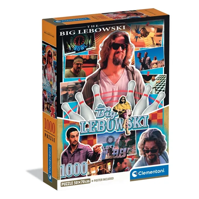 clementoni-puzzle-big-lebowsky-1000-teile image 1