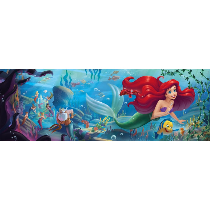 clementoni-puzzle-the-little-mermaid-1000-teile-panorama image 2