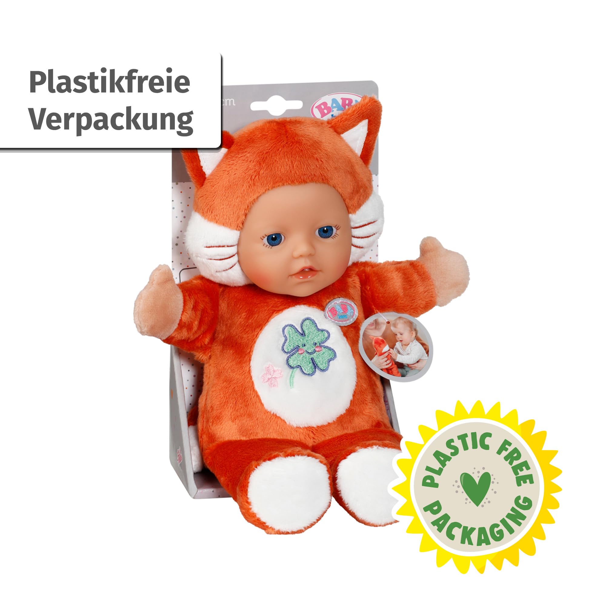 baby-born-for-babies-funny-fuchs-26-cm-kuschelpuppe-mit-fingertaschen image 8