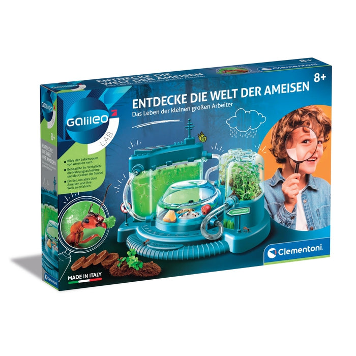 clementoni-galileo-lab-entdecke-die-welt-der-ameisen-ameisenfarm-beobachtungsset image 1