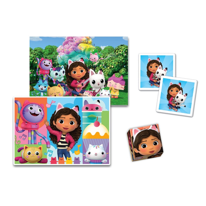 clementoni-edukit-4-in-1-gabby-s-dollhouse-lernspiel-set image 2