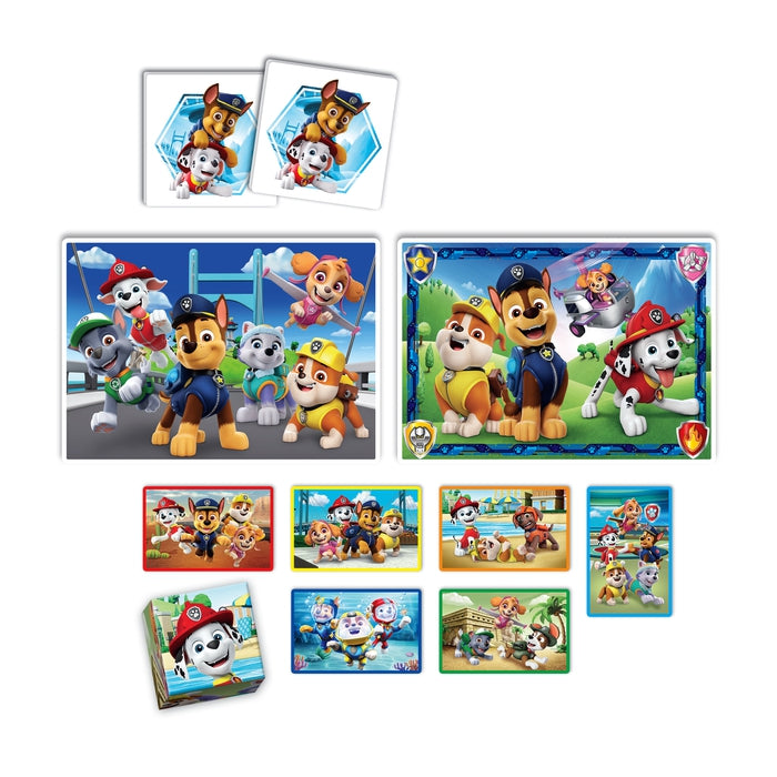 clementoni-edukit-4-in-1-paw-patrol-puzzle-memo-und-w-rfelpuzzle-set image 3