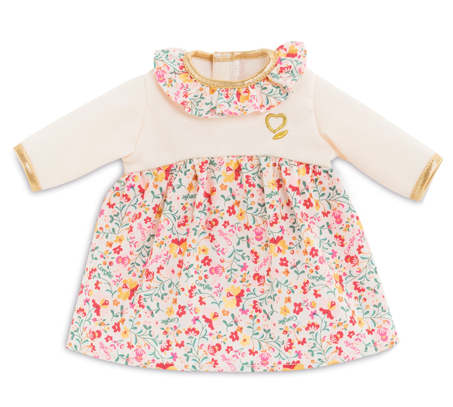 corolle-mon-premier-poupon-kleid-winterbl-ten-f-r-30-cm-babypuppen image 1
