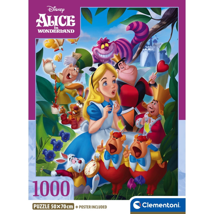 clementoni-disney-alice-in-wonderland-puzzle-1000-teile-70-x-50-cm image 4