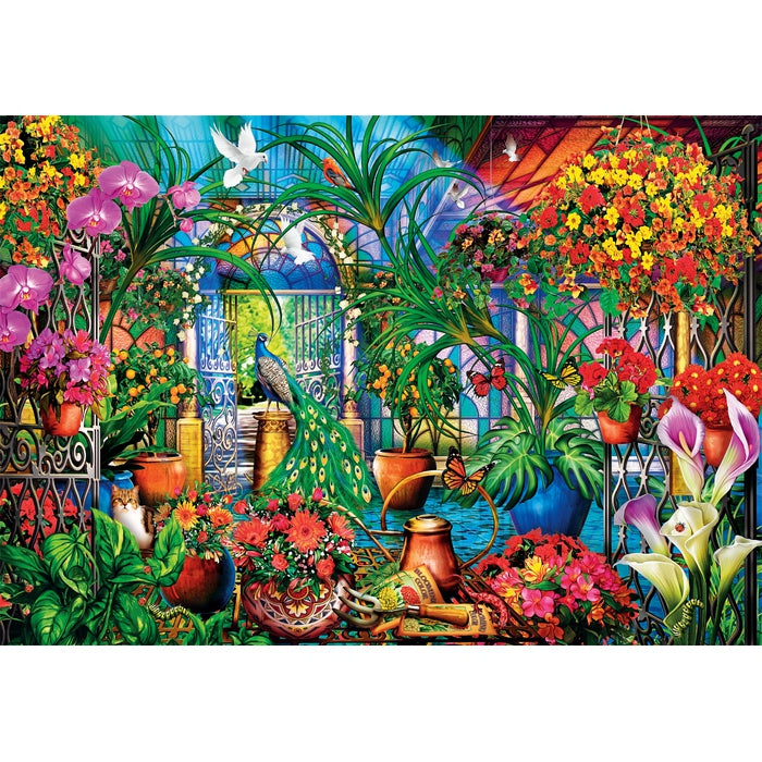 clementoni-puzzle-the-greenhouse-caretakers-500-teile image 2