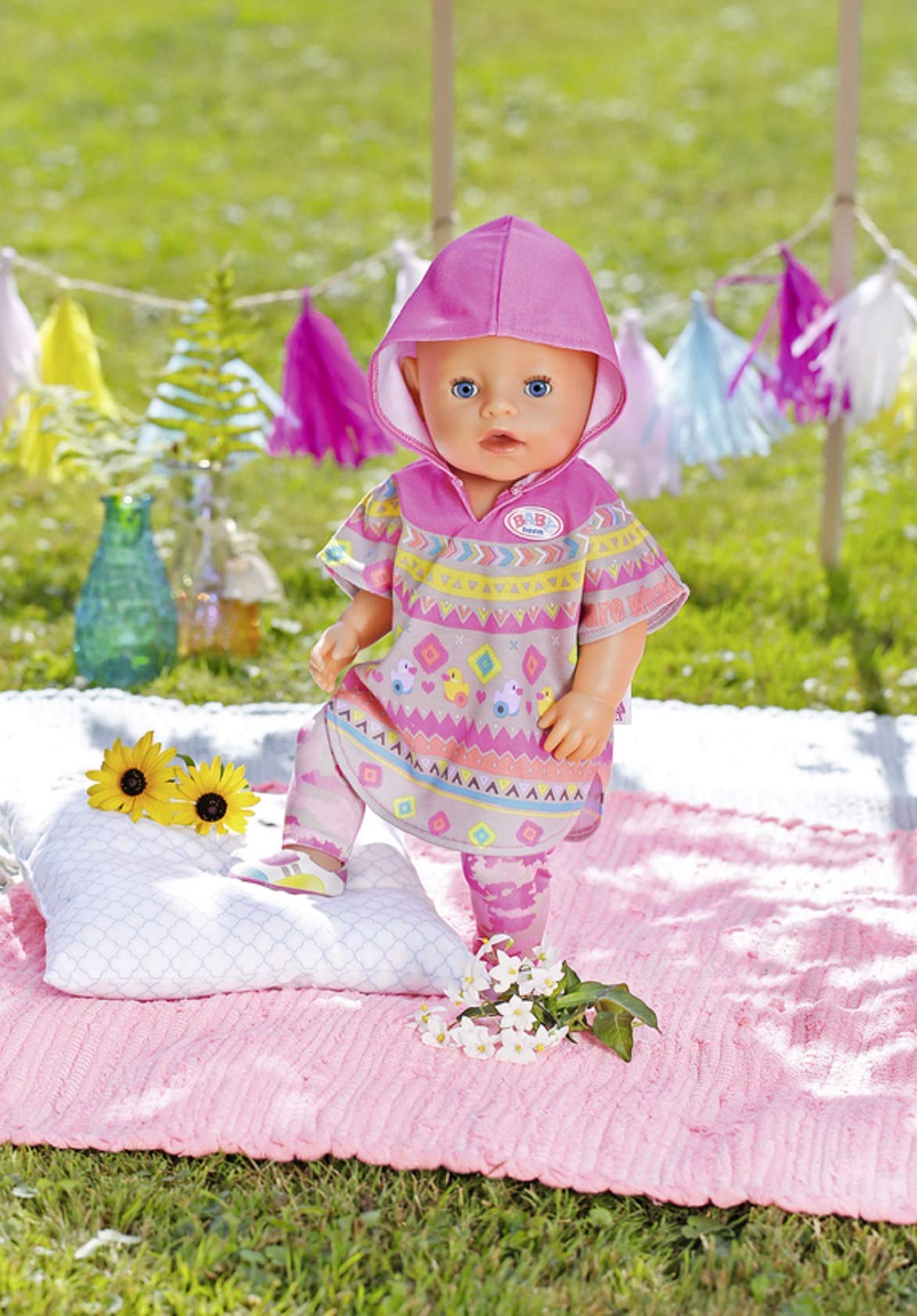 baby-born-deluxe-trendy-poncho-puppenkleidung-3-teilig-f-r-43-cm-puppen image 5
