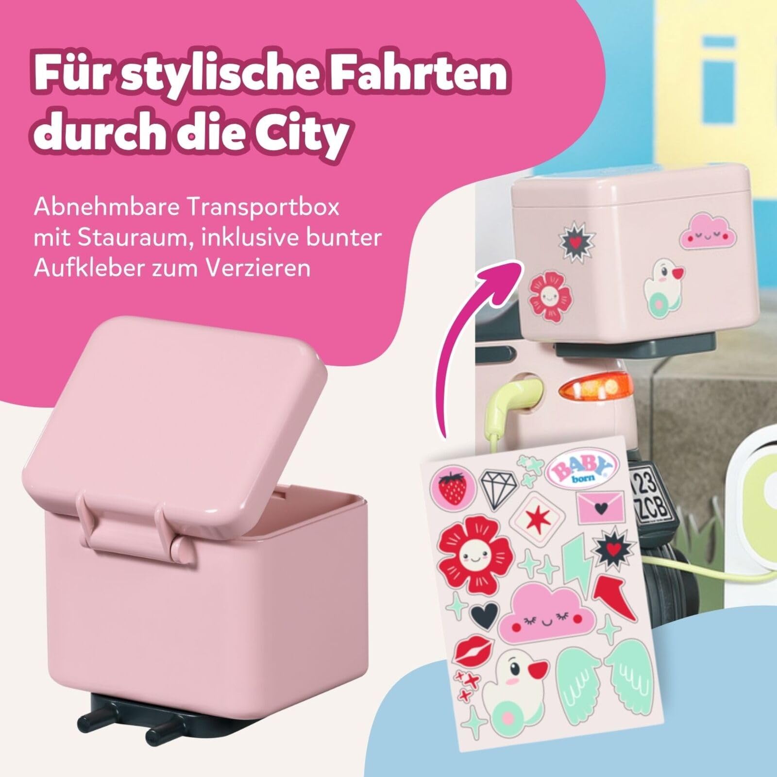 baby-born-e-scooter-ferngesteuerter-roller-mit-zubeh-r-f-r-43-cm-puppen image 3