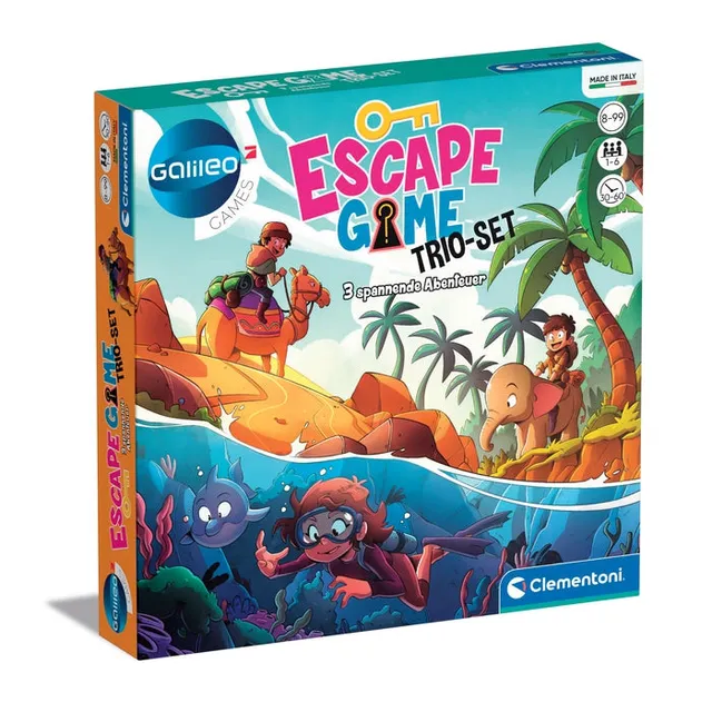 clementoni-galileo-games-escape-game-trio-set-3-wildnis-abenteuer-kartenspiel image 1