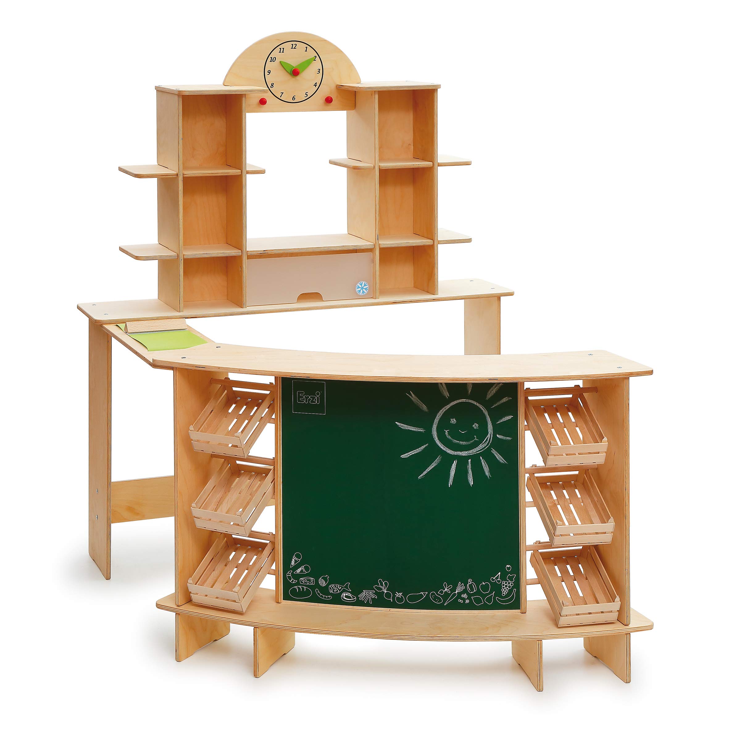 erzi-10059-shop-premium-xl-kaufladen-aus-holz-f-r-kinder image 1