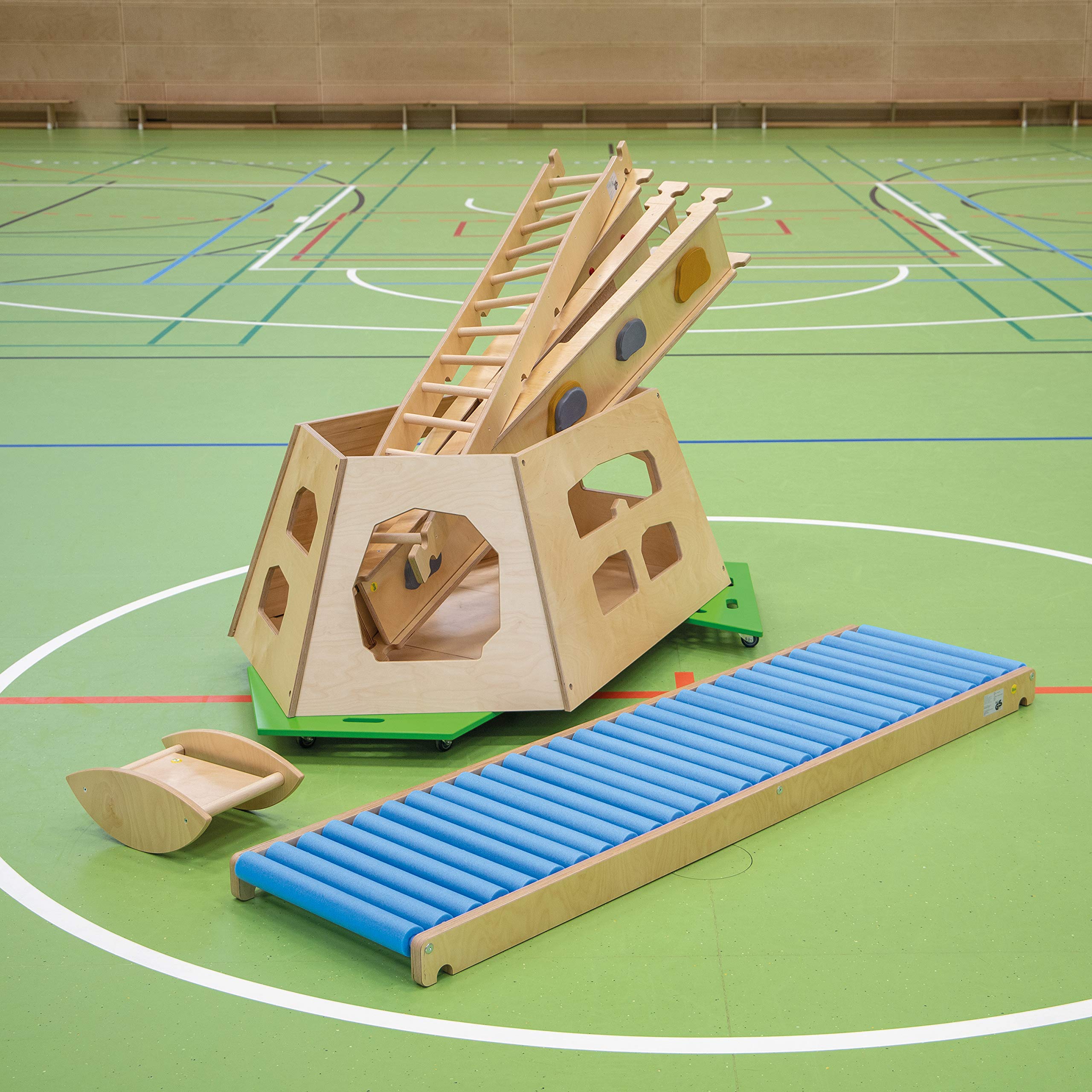 erzi-46379-parcours-center-piece-holz-7-teilig image 3