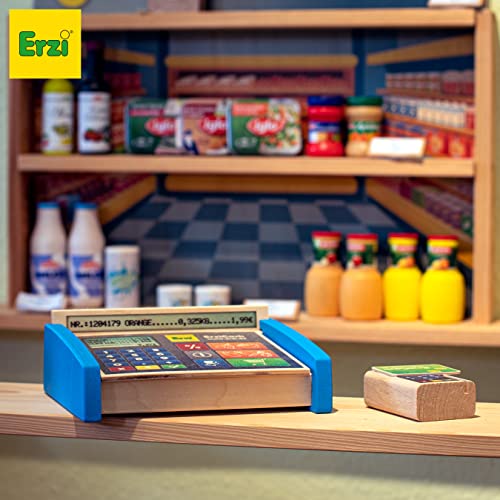 erzi-10543-kasse-aus-holz-kaufladen-kasse-spielzeug-f-r-kinder-ab-3-jahren image 7