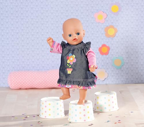 baby-born-dolly-moda-870761-jeanskleid-f-r-puppen-28-33-cm image 8