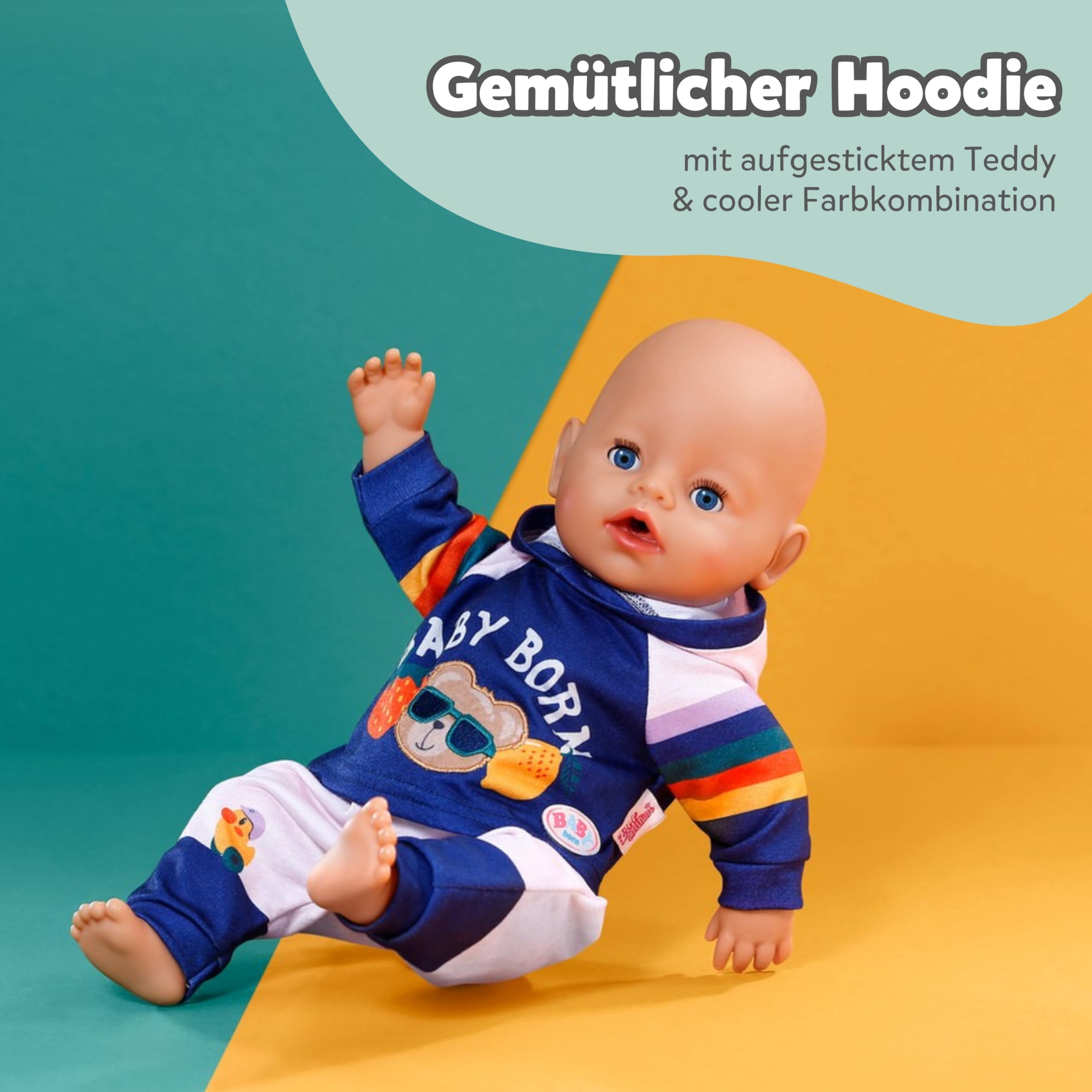 baby-born-jogginganzug-navy-hoodie-puppenkleidung-43-cm image 3