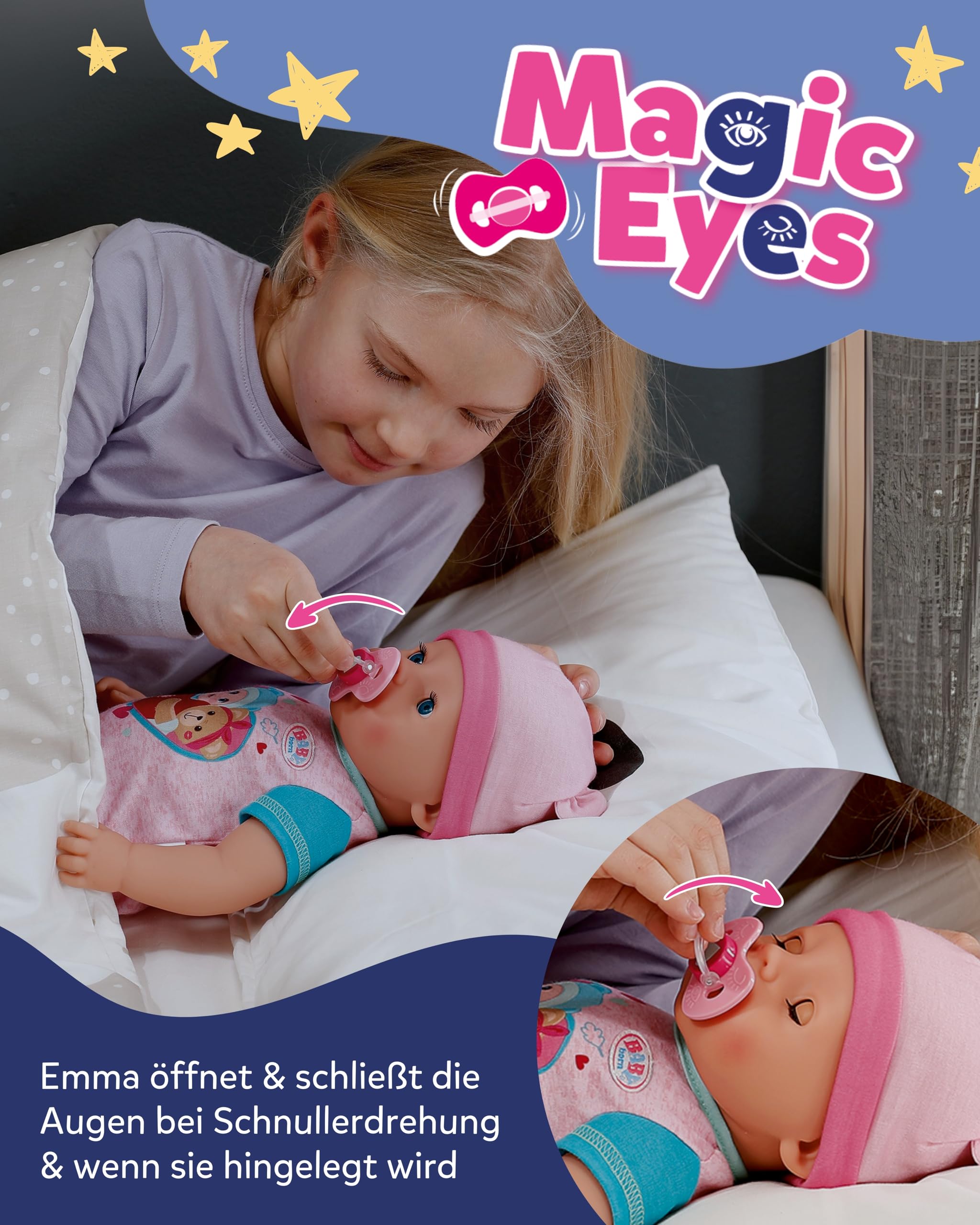 baby-born-emma-43-cm-babypuppe-mit-10-funktionen image 4