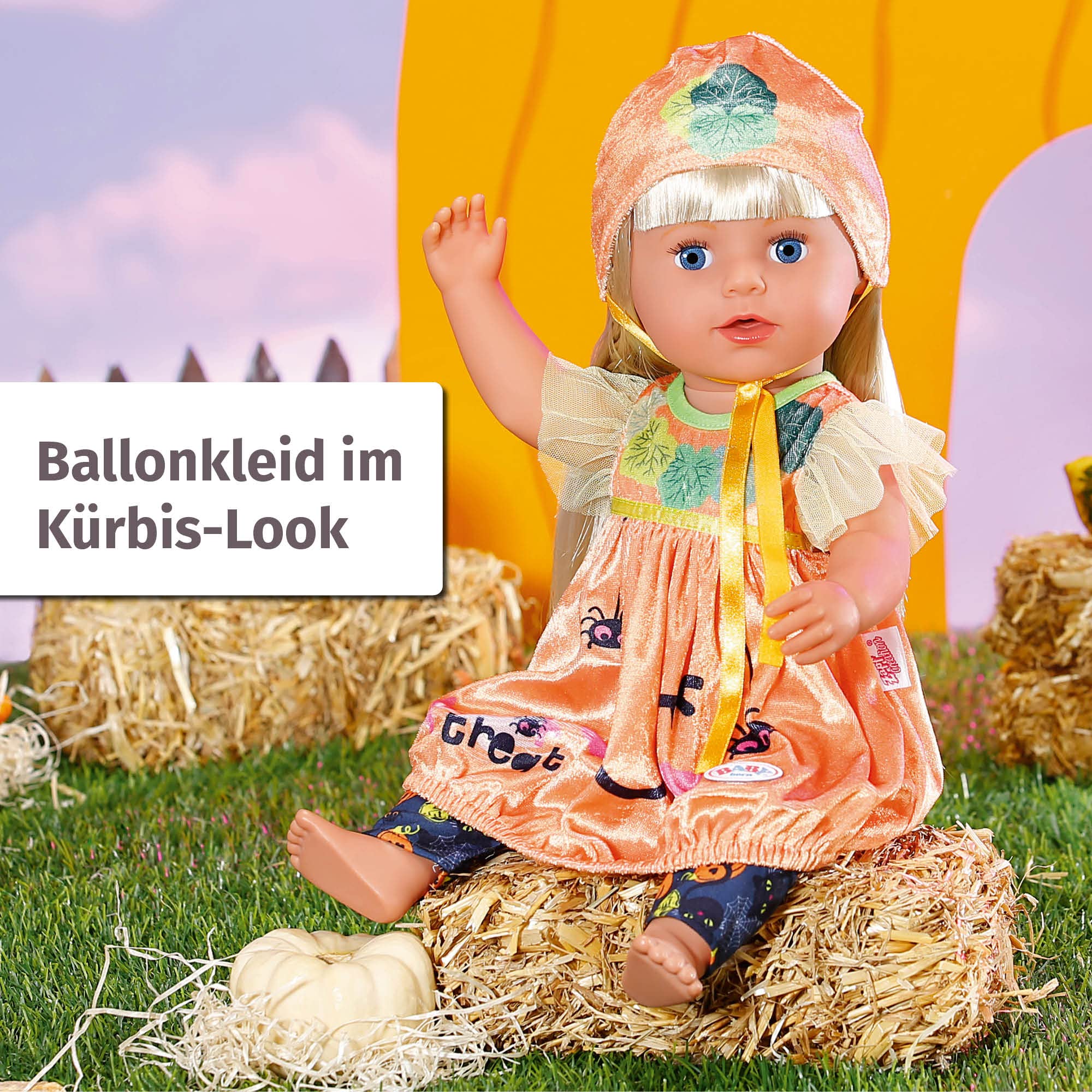 baby-born-k-rbis-outfit-43cm-puppenkleid-halloween-set image 2