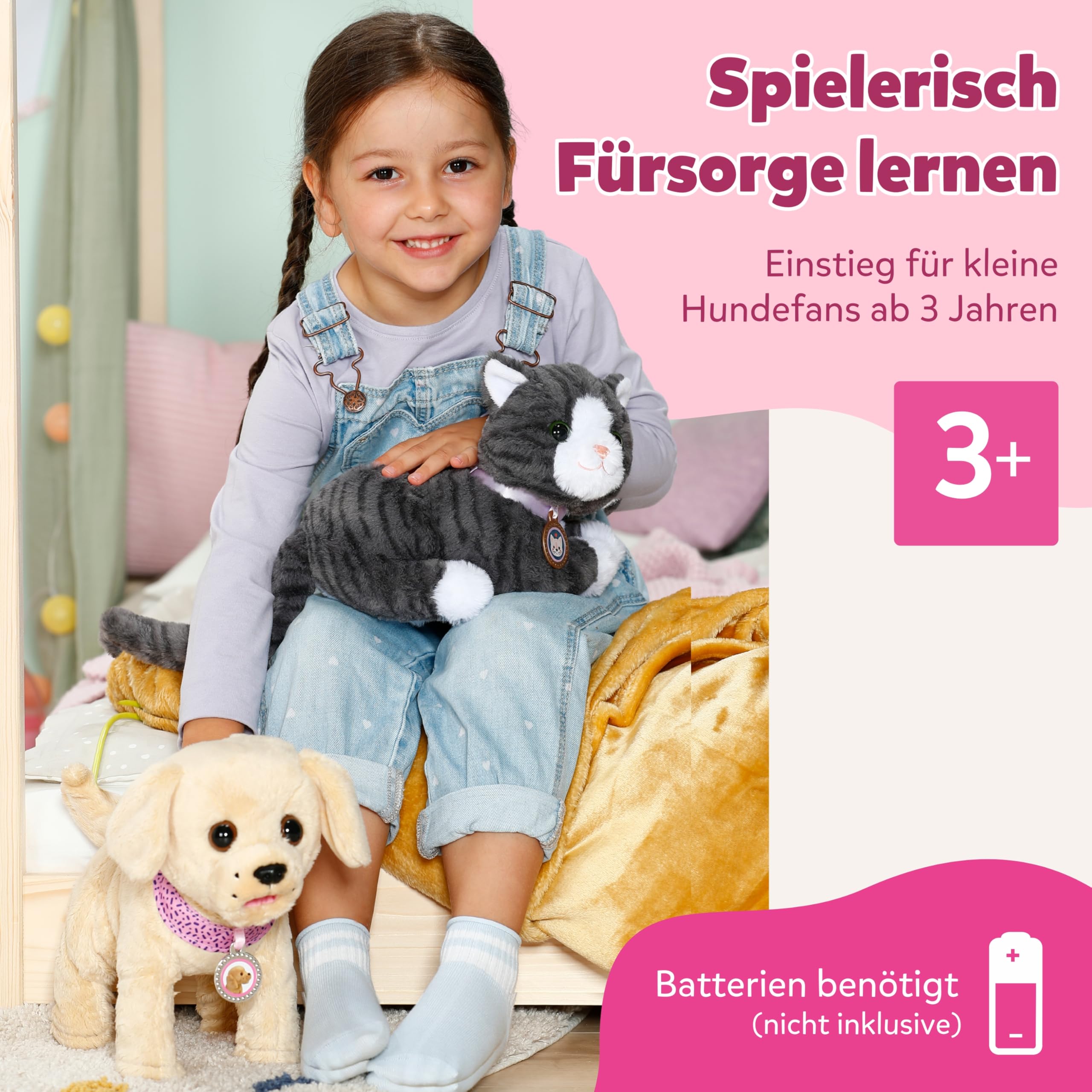 baby-born-mein-hund-lucky-mit-transportbox-interaktives-pl-schtier image 7