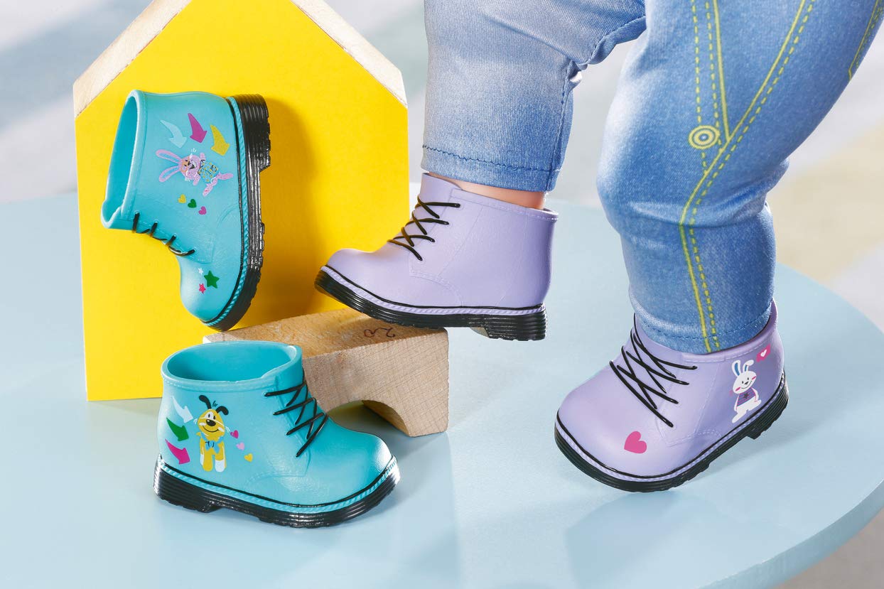 baby-born-zapf-creation-829714-doc-marten-schuhe-43-cm-puppenstiefel image 7