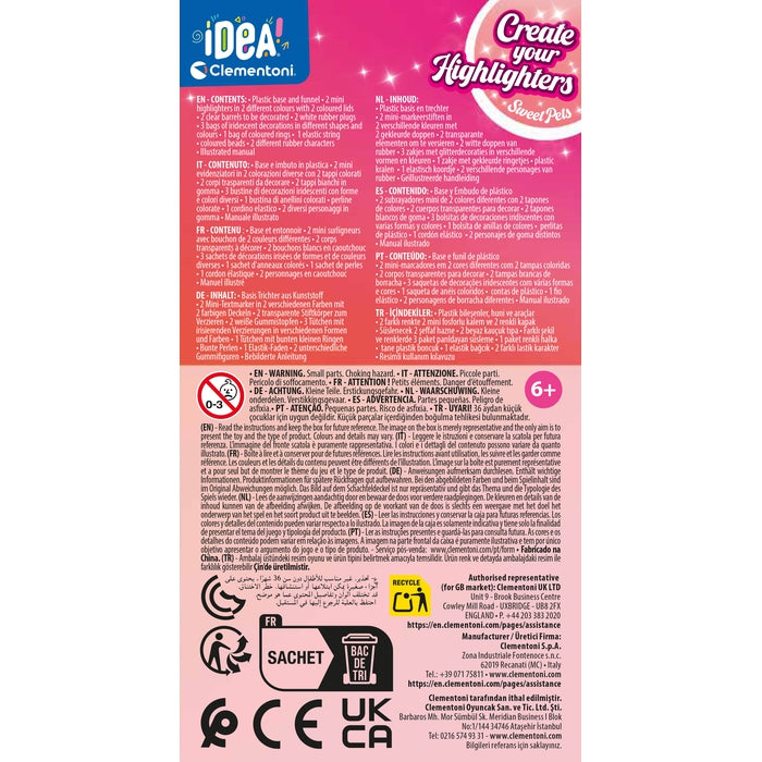 clementoni-idea-deine-textmarker-kreationen-s-e-tierfreunde image 7